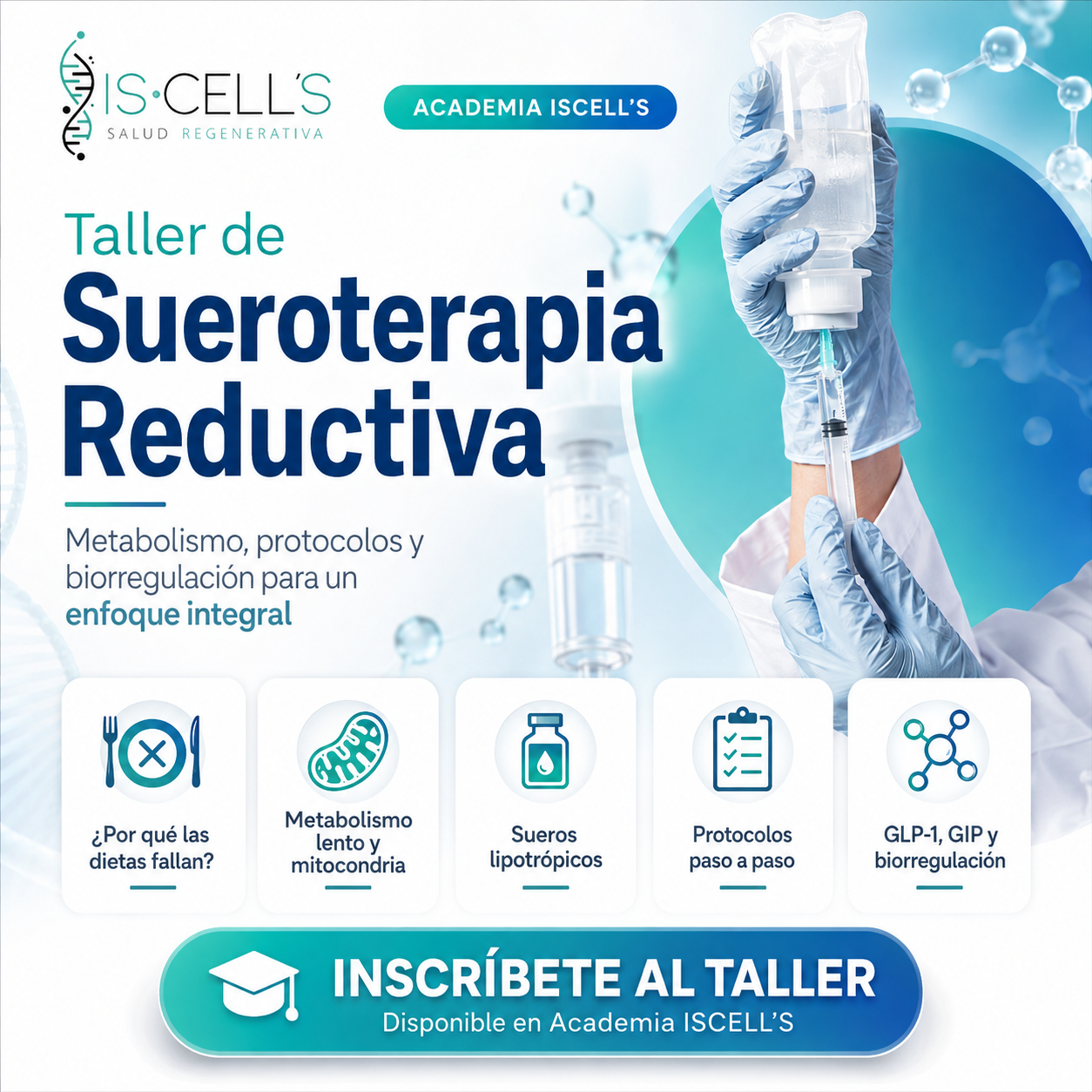 taller suero terapia woo